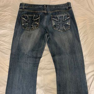 Cross Pocket Jeans 38x30